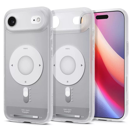 MagSafe Case for Apple iPhone 17 Air, Spigen, Ultra Hybrid Classic, Silver