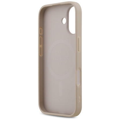 MagSafe Case for Apple iPhone 17, Guess, 4G Printed Stripes, Pink