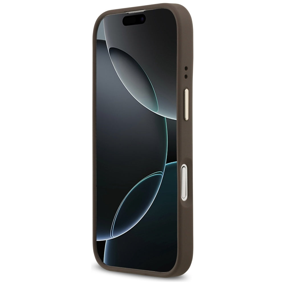 MagSafe Case for Apple iPhone 17, Guess, 4G Stripe, Brown