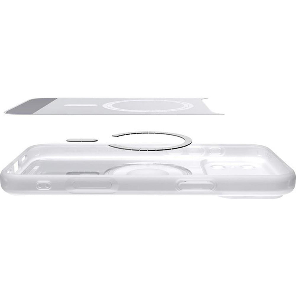 MagSafe Case for Apple iPhone 17 Pro Max, Spigen, Ultra Hybrid Classic, Silver