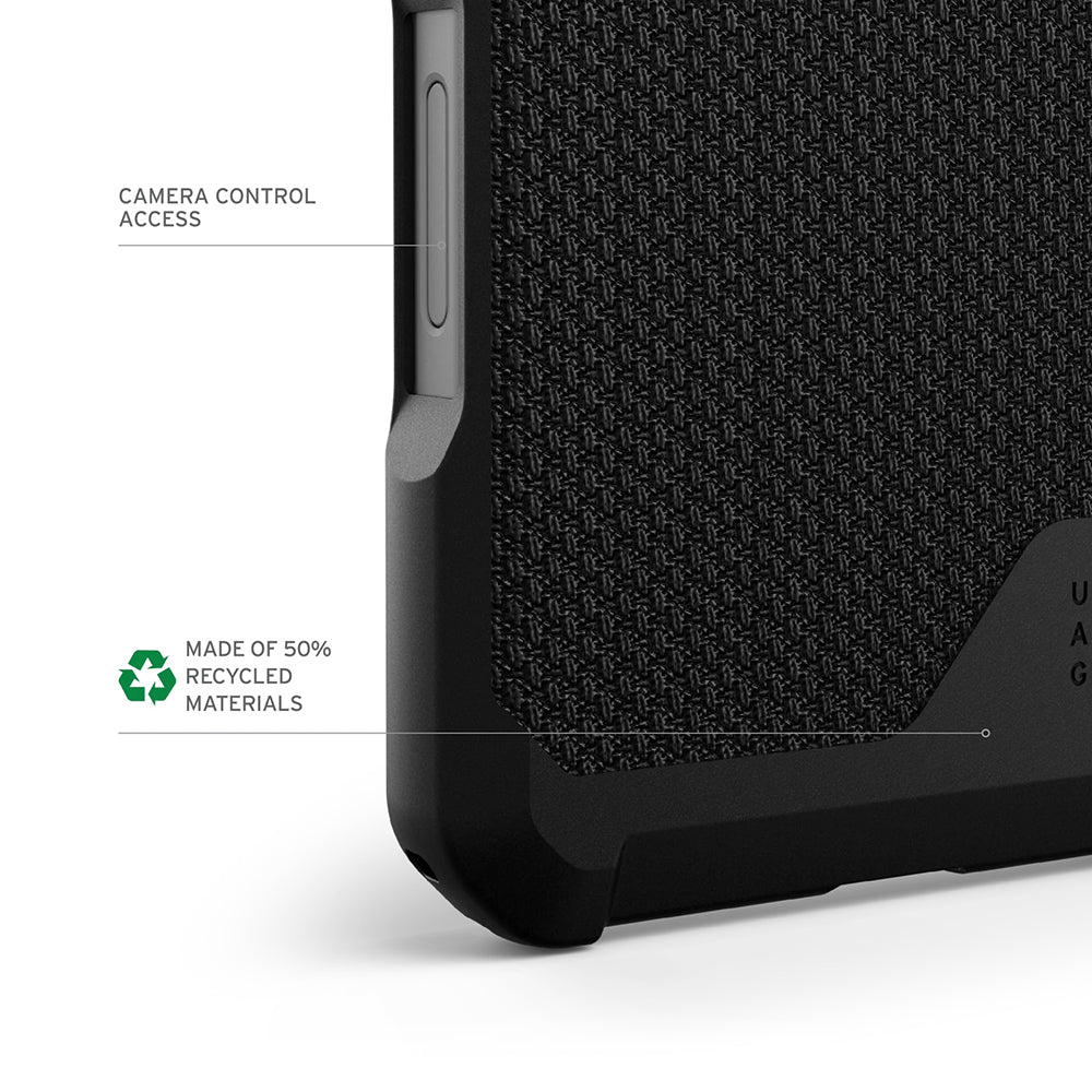MagSafe Case for Apple iPhone 17 Pro Max, Urban Armor Gear, Metropolis LT Kevlar, Black