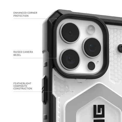 MagSafe Case for Apple iPhone 17 Pro Max, Urban Armor Gear, Pathfinder Clear, Transparent
