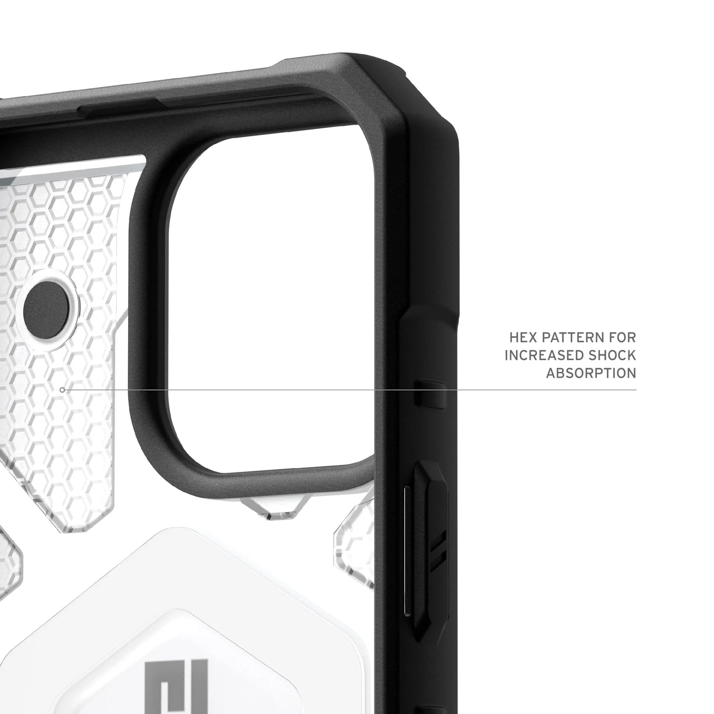 MagSafe Case for Apple iPhone 17 Pro Max, Urban Armor Gear, Pathfinder Clear, Transparent