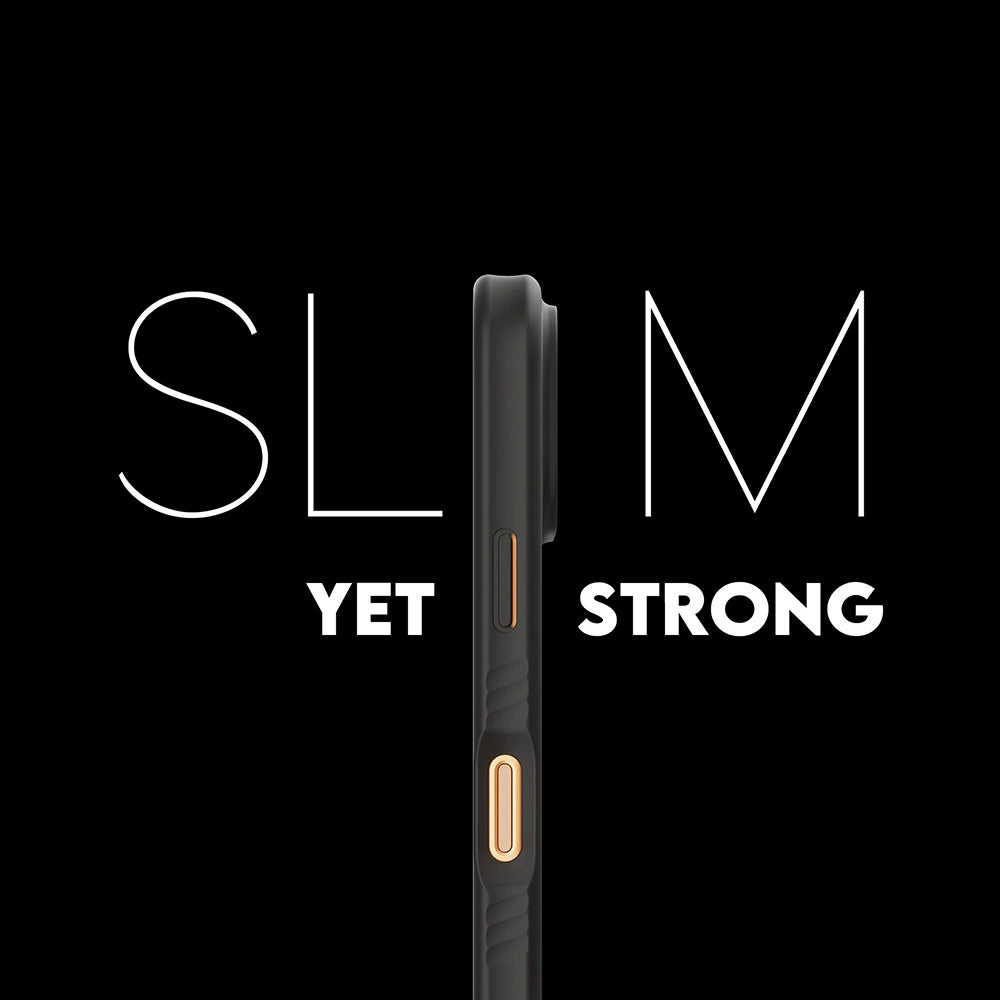 MagSafe Case for Apple iPhone 17 Pro, PanzerGlass, Fashionable Care, Black