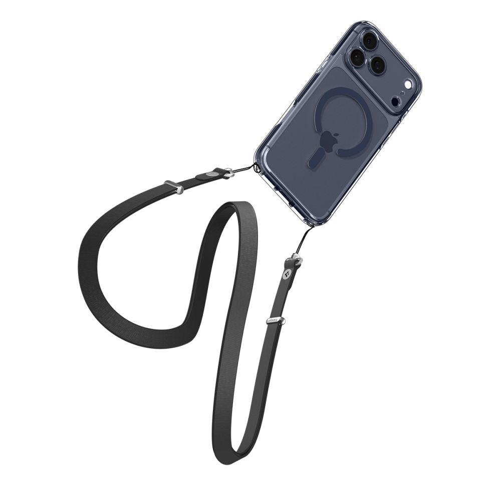 MagSafe Case for Apple iPhone 17 Pro, Spigen, Ultra Hybrid, Navy Transparent