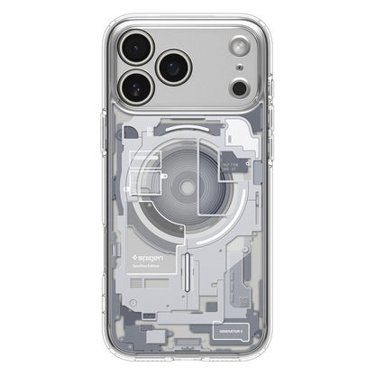 MagSafe Case for Apple iPhone 17 Pro, Spigen, Ultra Hybrid Zero One, White