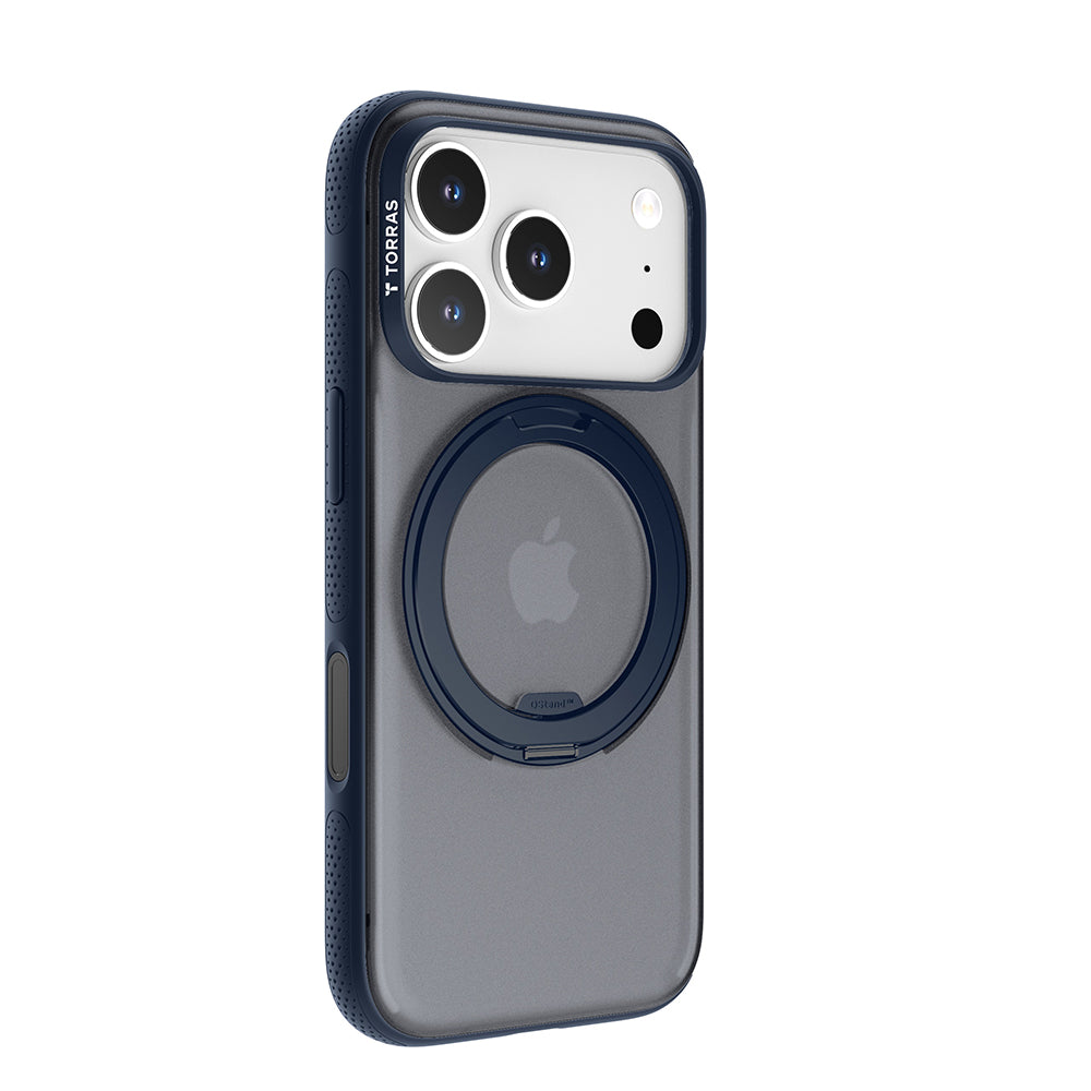 MagSafe Case for Apple iPhone 17 Pro, Torras, Ostand R Fitness, Blue