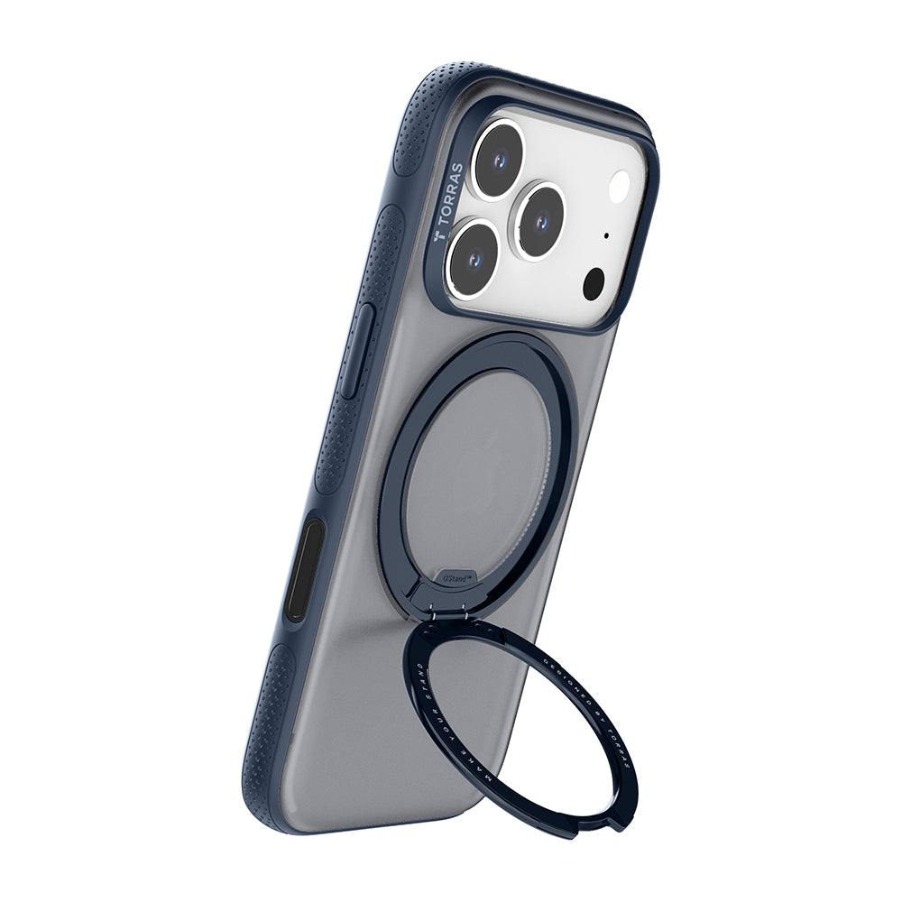 MagSafe Case for Apple iPhone 17 Pro, Torras, Ostand R Fitness, Blue