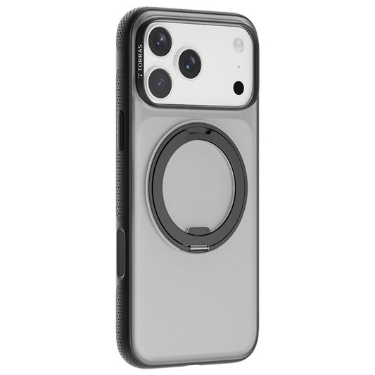 MagSafe Case for Apple iPhone 17 Pro, Torras, Ostand R Fitness, Black