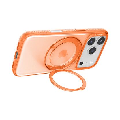 MagSafe Case for Apple iPhone 17 Pro, Torras, Ostand R Fitness, Orange