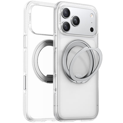 MagSafe Case for Apple iPhone 17 Pro, Torras, Ostand R Fitness, Transparent