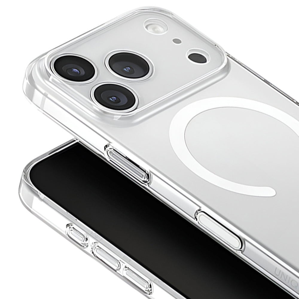 MagSafe Case for Apple iPhone 17 Pro, UNIQ, AirSuit MagClick, Transparent