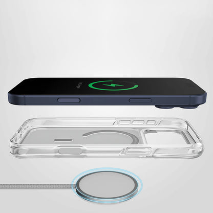 MagSafe Case for Apple iPhone 17 Pro, UNIQ, LifePro Xtreme MagClick, Transparent