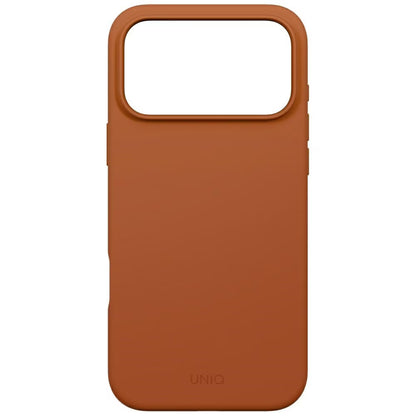 MagSafe Case for Apple iPhone 17 Pro, UNIQ, Lino MagClick, Dark Orange