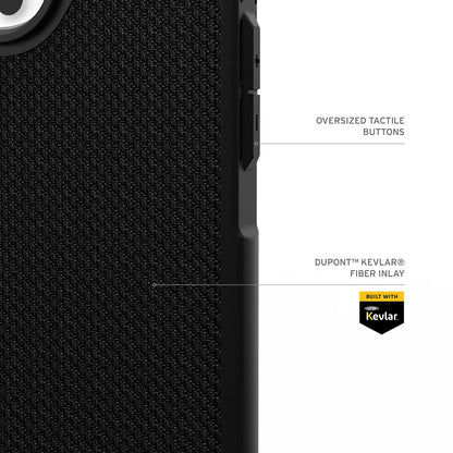 MagSafe Case for Apple iPhone 17 Pro, Urban Armor Gear, Metropolis LT Kevlar, Black