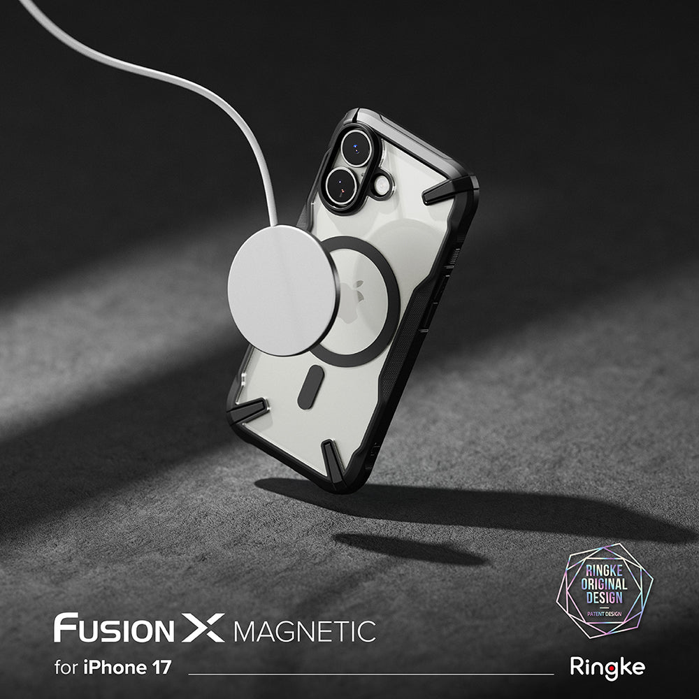 MagSafe Case for Apple iPhone 17, Ringke, Fusion X, Black