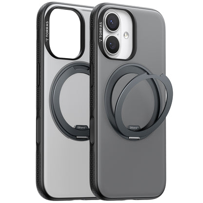 MagSafe Case for Apple iPhone 17, Torras, Ostand R Fitness, Black