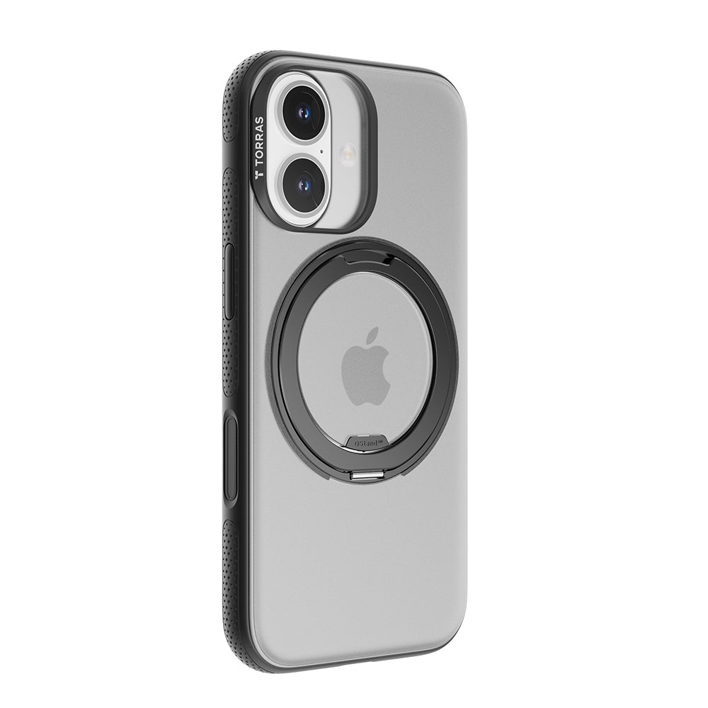 MagSafe Case for Apple iPhone 17, Torras, Ostand R Fitness, Black