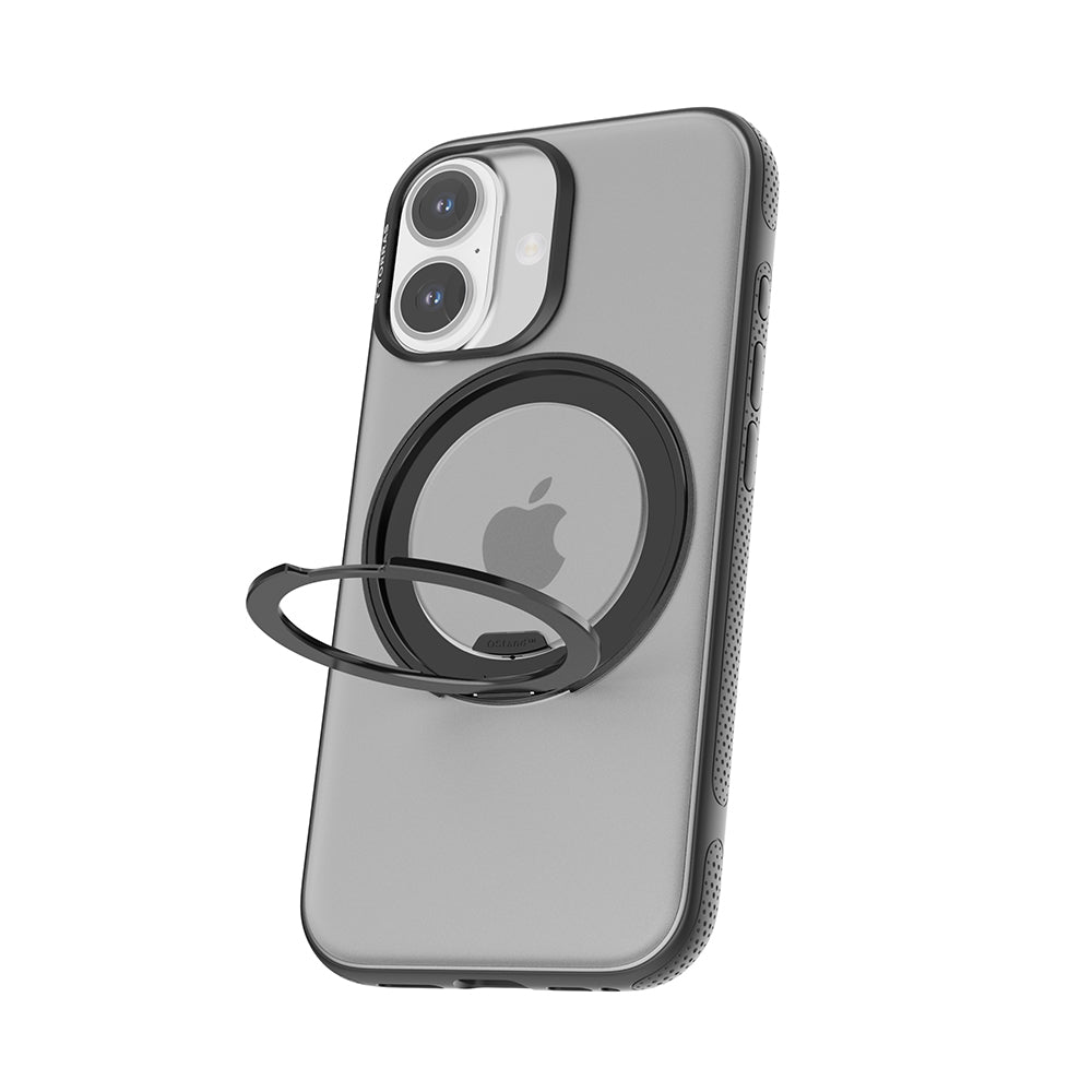 MagSafe Case for Apple iPhone 17, Torras, Ostand R Fitness, Black