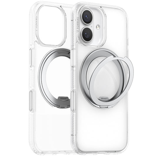 MagSafe Case for Apple iPhone 17, Torras, Ostand R Fitness, Transparent
