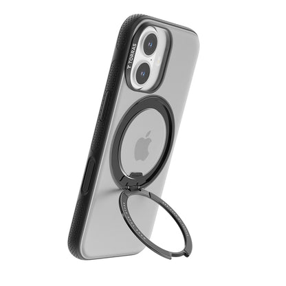 MagSafe Case for Apple iPhone 17, Torras, Ostand R Fitness, Transparent