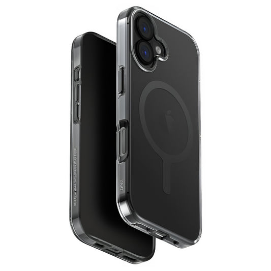 MagSafe Case for Apple iPhone 17, UNIQ, Clario MagClick, Smoke