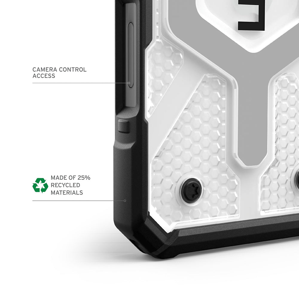 MagSafe Case for Apple iPhone 17, Urban Armor Gear, Pathfinder Clear, Transparent