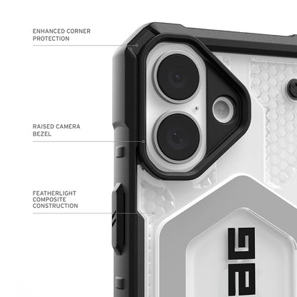 MagSafe Case for Apple iPhone 17, Urban Armor Gear, Pathfinder Clear, Transparent