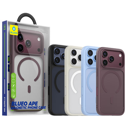 MagSafe Case for Apple iPhone 18 Pro / 17 Pro, Blueo, APE Anti-Drop, Black