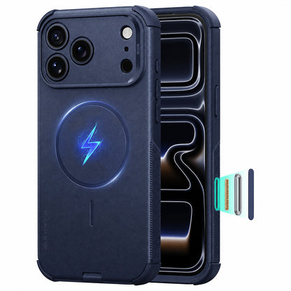 MagSafe Case for Apple iPhone 18 Pro / 17 Pro, ESR, Cyber, Navy Blue