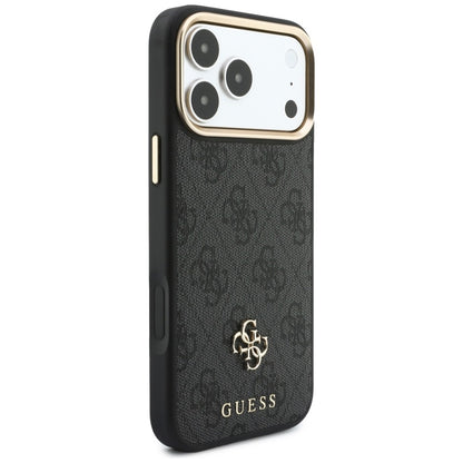 MagSafe Case for Apple iPhone 18 Pro / 17 Pro, Guess, 4G Cardslot, Black