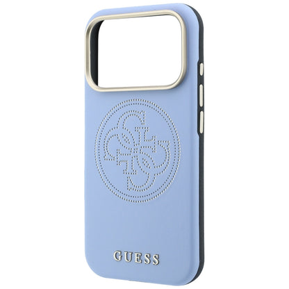 MagSafe Case for Apple iPhone 18 Pro / 17 Pro, Guess, Perforated 4G, Blue