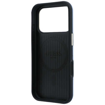 MagSafe Case for Apple iPhone 18 Pro / 17 Pro, Guess, Perforated 4G, Blue