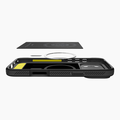 MagSafe Case for Apple iPhone 18 Pro / 17 Pro, Spigen, Rugged Armor, Matte Black ACS12147