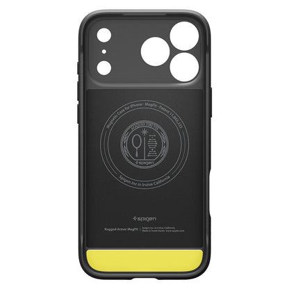 MagSafe Case for Apple iPhone 18 Pro / 17 Pro, Spigen, Rugged Armor, Matte Black ACS12147