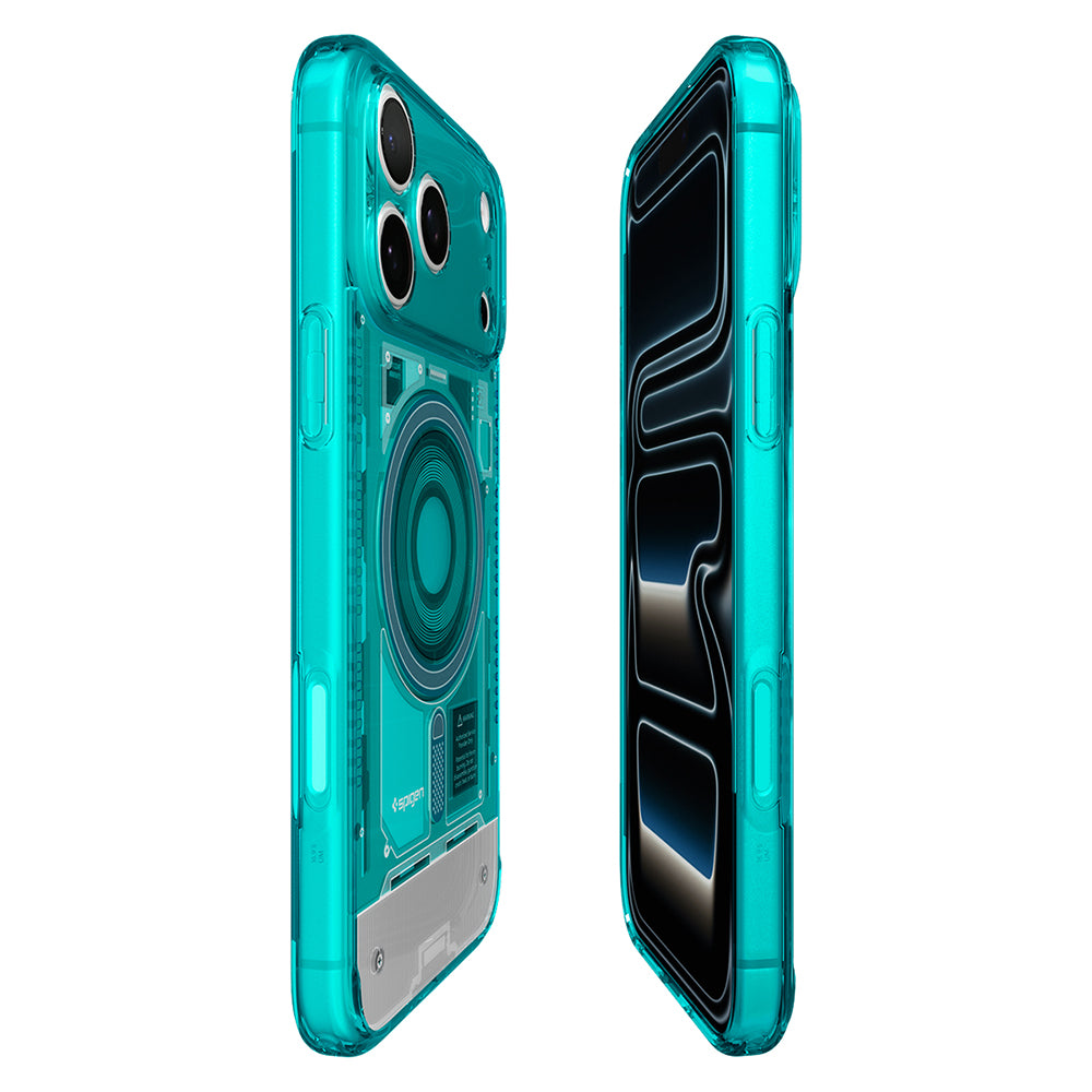 MagSafe Case for Apple iPhone 18 Pro / 17 Pro, Spigen, Ultra Hybrid C-One, Turquoise ACS11985