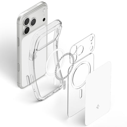 MagSafe Case for Apple iPhone 18 Pro / 17 Pro, Spigen, Ultra Hybrid T, White ACS12169