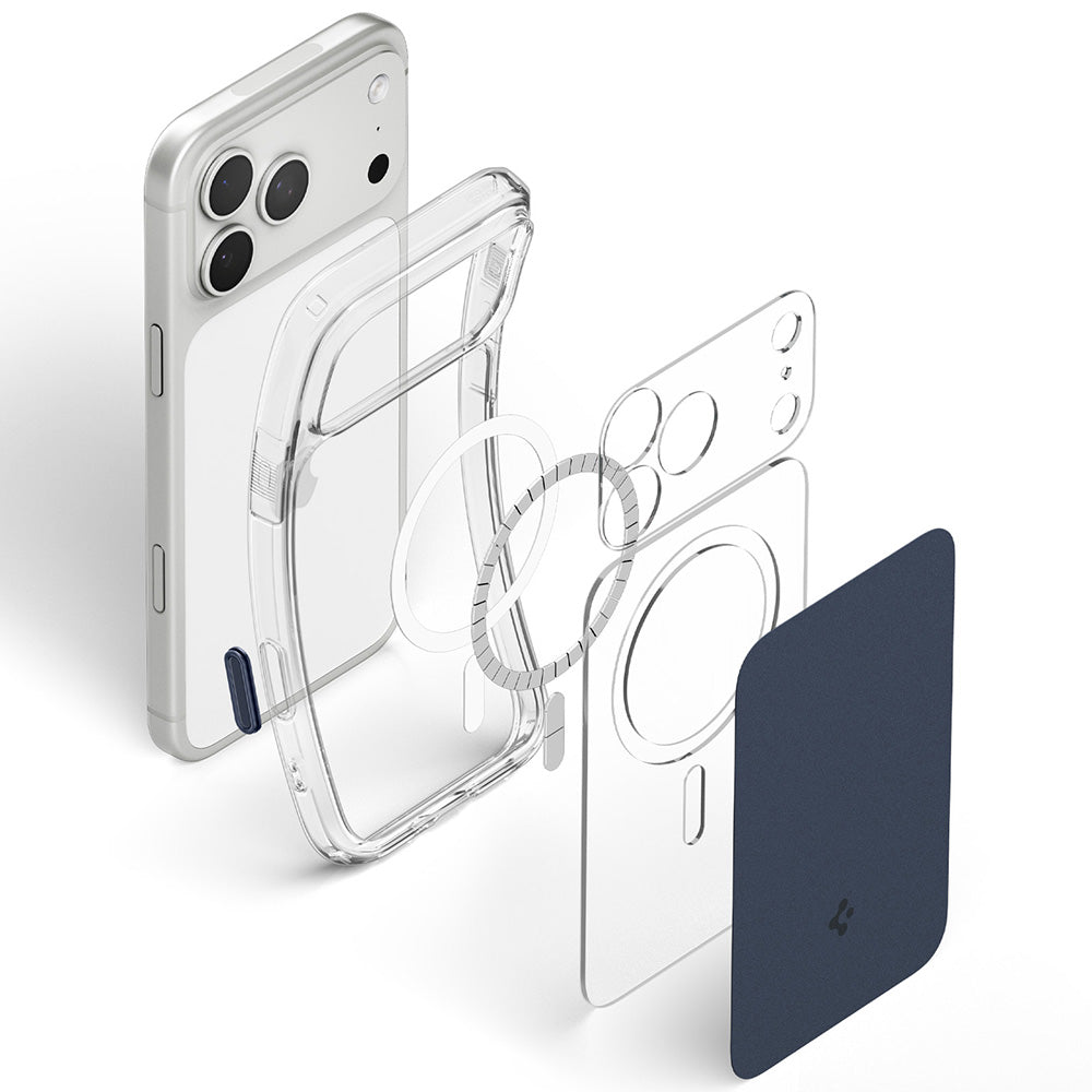 MagSafe Case for Apple iPhone 18 Pro / 17 Pro, Spigen, Ultra Hybrid T, Matte Blue ACS12172