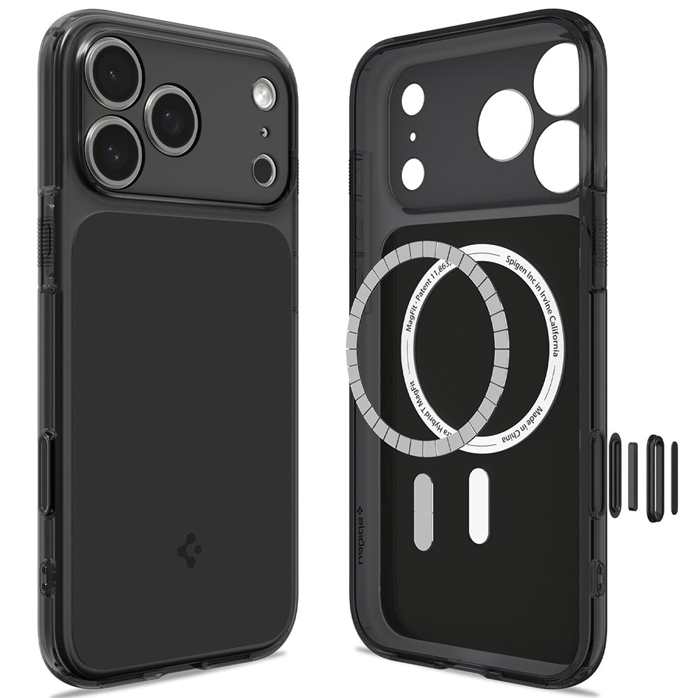 MagSafe Case for Apple iPhone 18 Pro / 17 Pro, Spigen, Ultra Hybrid T, Matte Black ACS12171