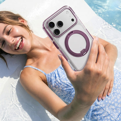 MagSafe Case for Apple iPhone 18 Pro / 17 Pro, Torras, Ostand O3 Light, Purple
