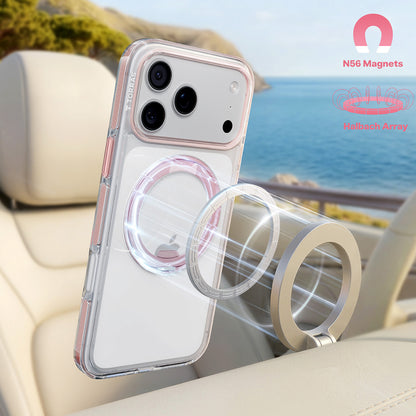 MagSafe Case for Apple iPhone 18 Pro / 17 Pro, Torras, Ostand O3 Light, Pink