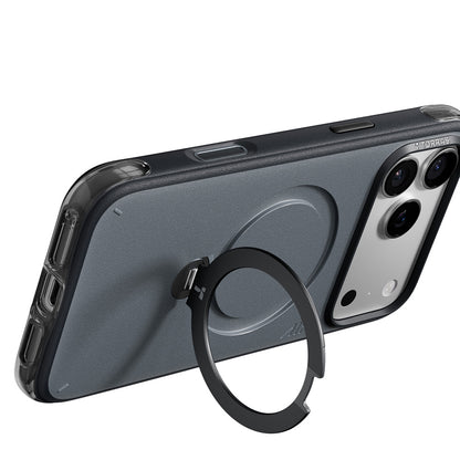 MagSafe Case for Apple iPhone 18 Pro / 17 Pro, Torras, Ostand Q3 Air Essential, Black