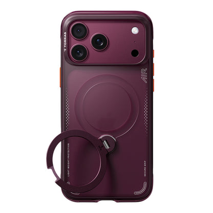 MagSafe Case for Apple iPhone 18 Pro / 17 Pro, Torras, Ostand Q3 Air, Purple