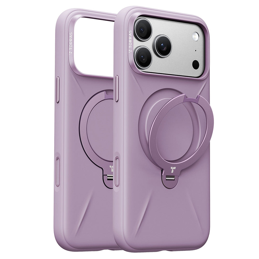 MagSafe Case for Apple iPhone 18 Pro / 17 Pro, Torras, QPRO Silicone, Purple