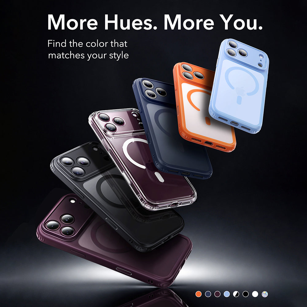MagSafe Case for Apple iPhone 18 Pro, ESR, Classic Hybrid, Satin Orange