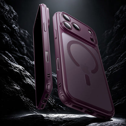 MagSafe Case for Apple iPhone 18 Pro Max / 17 Pro Max, ESR, Classic Hybrid, Dark Satin Burgundy
