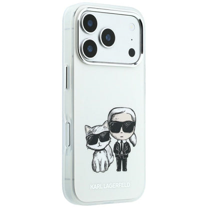 MagSafe Case for Apple iPhone 18 Pro Max / 17 Pro Max, Karl Lagerfeld, KC Bodies Sketch, Beige