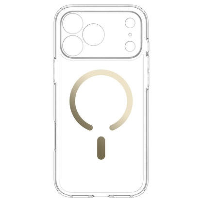MagSafe Case for Apple iPhone 18 Pro Max / 17 Pro Max, Spigen, Ultra Hybrid, Transparent Gold ACS12120