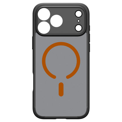 MagSafe Case for Apple iPhone 18 Pro Max / 17 Pro Max, Spigen, Ultra Hybrid, Matte Black Orange ACS12125