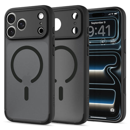 MagSafe Case for Apple iPhone 18 Pro Max / 17 Pro Max, Spigen, Ultra Hybrid, Matte Black ACS12123